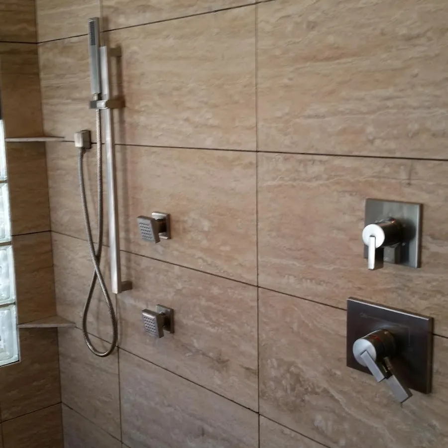 Shower fixture installation for Water Heater Replacement in Yakima